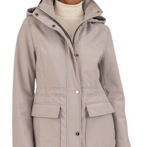 Kensie Water Resistant Hooded Jacket